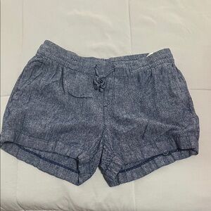 Old Navy High Waist Denim Blue Shorts